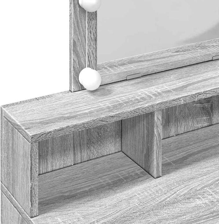 Actual product image vidaXL Schminktisch (80 x 41 x 144.50 cm)