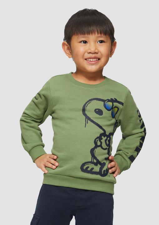 Produktbild s.Oliver Sweatshirt Sweatshirt mit Snoopy®-Print (98)