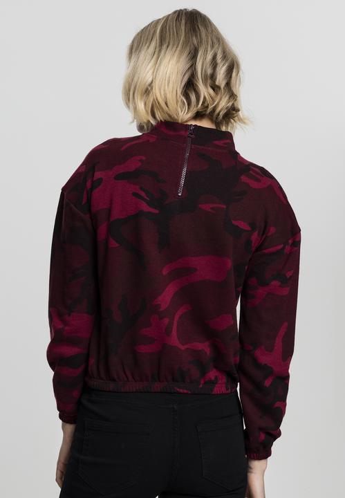Actual product image Urban Classics Ladies Camo Turtleneck Crew (XL)