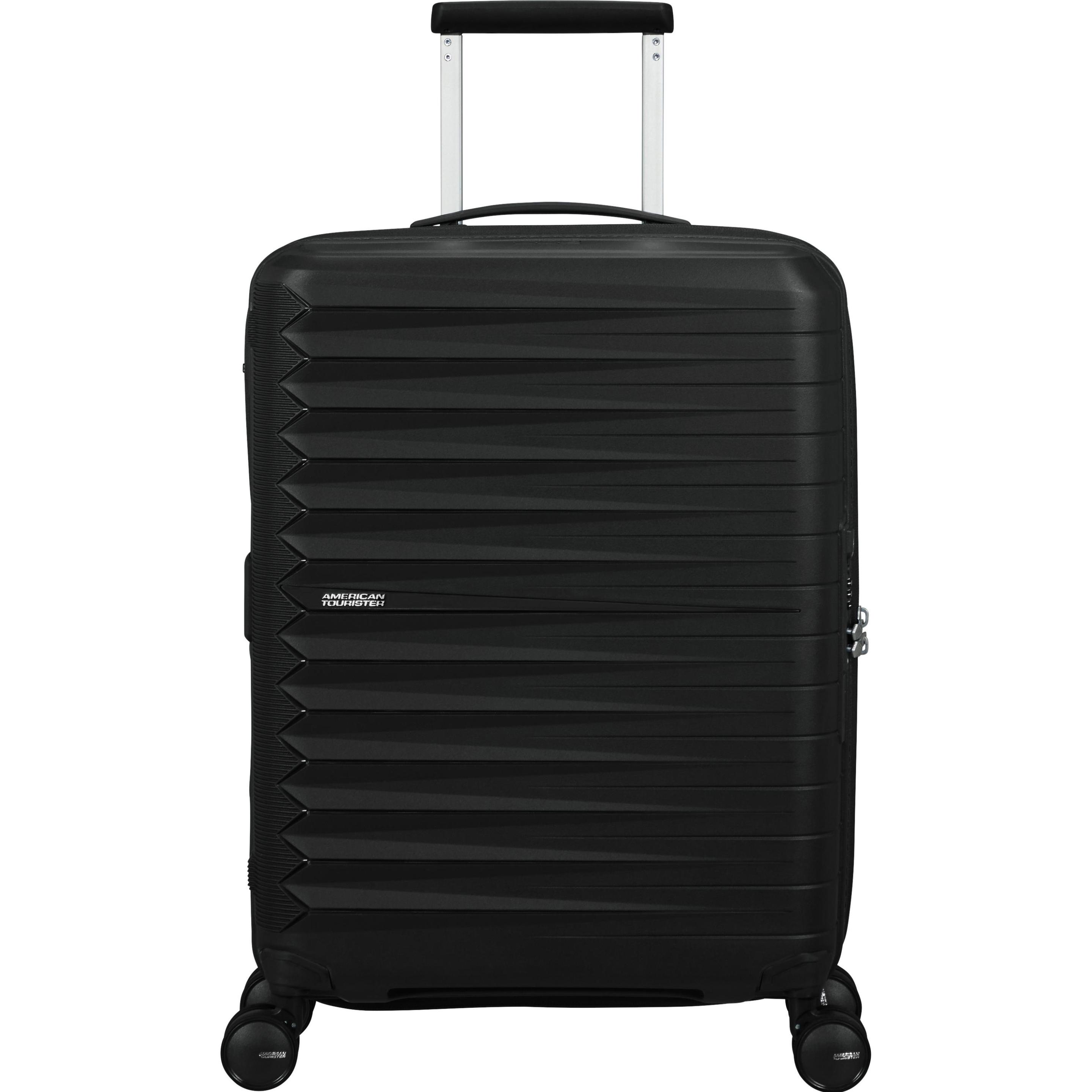 American Tourister, Valigia, Trolley Fastforward Spinner 55, Nero, (36 l)