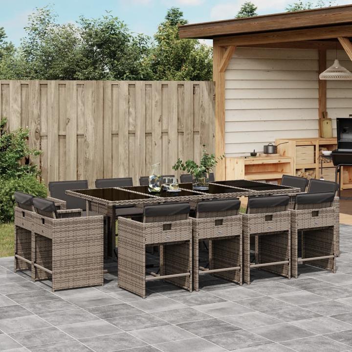 Produktbild vidaXL Garten Essgruppe (220 x 106 x 73 cm)
