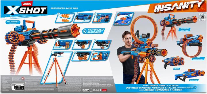 Actual product image Xshot - Insanity Blaster Rage Fire motorised