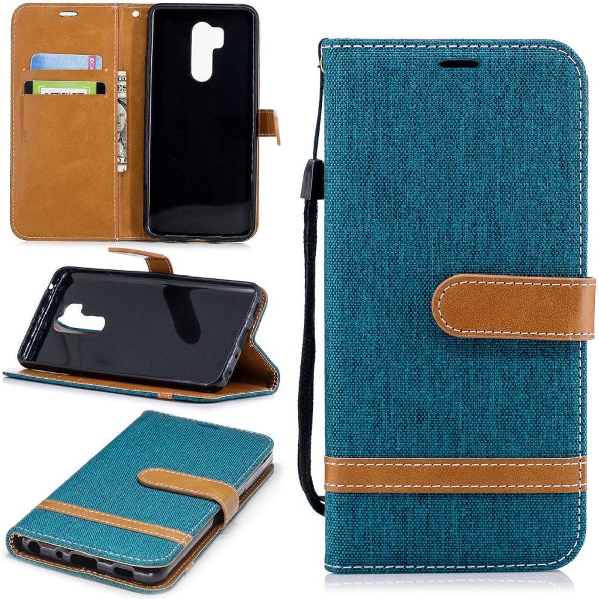 König Design Hülle Handy Schutz für LG G7 Case Cover Tasche Wallet Etui Handyhülle Bumper Neu (LG G7), Smartphone Hülle,...