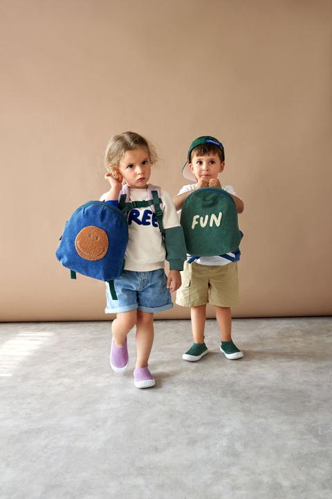 Productafbeelding Lässig Kinder Cap Smile ocean green