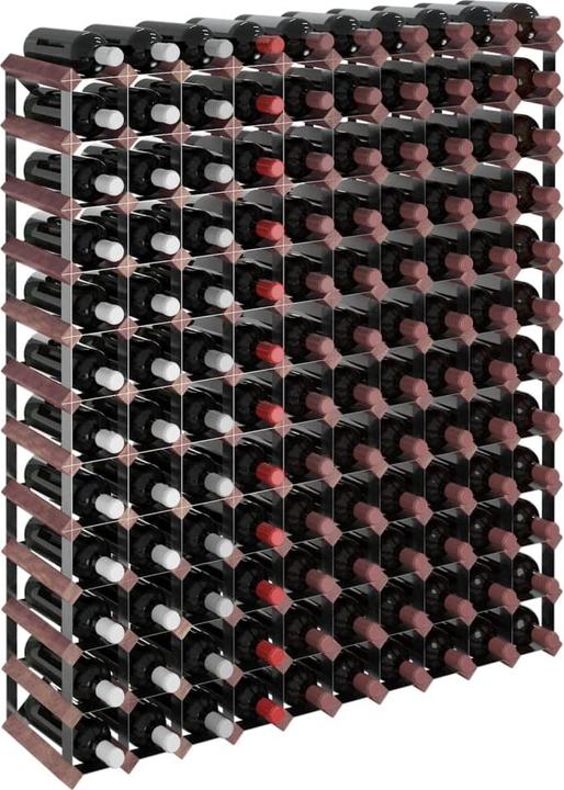 Image du produit vidaXL Weinregal (110 x 22,5 x 110 cm, 120 Fl.)