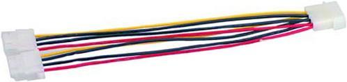 Actual product image Roline Y power cable for 5.25 devices, 0.2m (45 cm, 4 pin Molex)