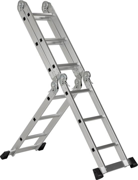 Produktbild Struct Mehrzweckleiter StepUp 4 x 3 Sprossen, Höhe: 103 (Mehrzweckleiter, 103 cm)