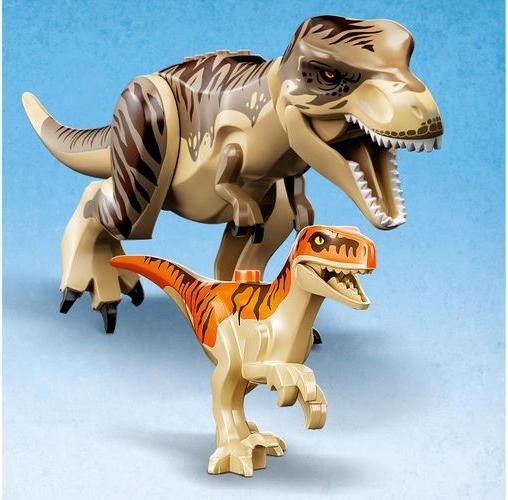 Immagine prodotto LEGO T. Rex e Atrociraptor: epidemia di dinosauri (76948, LEGO Jurassic World)