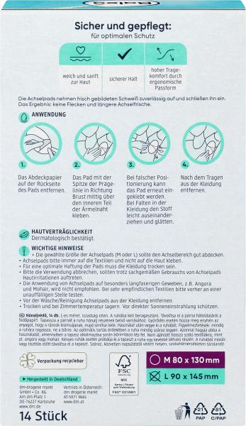 Actual product image dm Balea Armpit Pads Size L (Armpit pads)