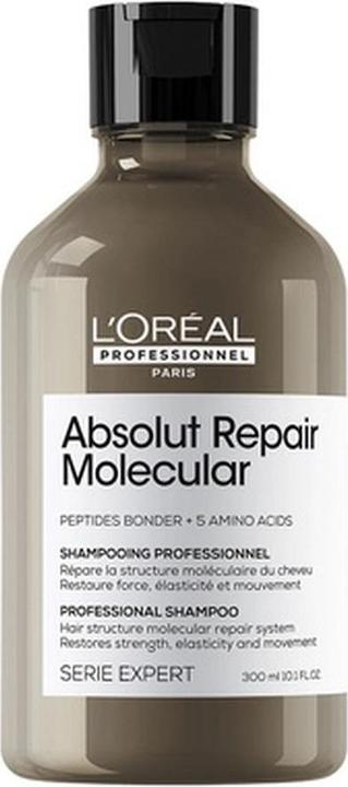 Image du produit L'Oréal Professionnel L ÌOréal Professionnel - Shampooing pour cheveux abîmés Absolut Repair Molecular (shampooing (300 ml, Shampoing liquide)