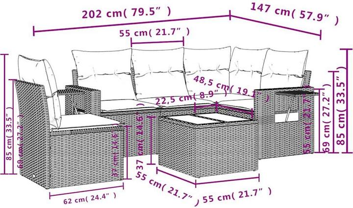 Produktbild vidaXL Edison