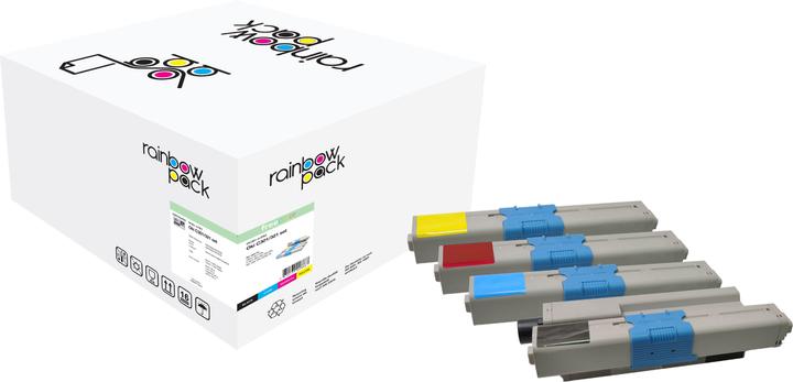 Actual product image Freecolor OC301-4 Rainbow Kit (M, FC, C, Y)