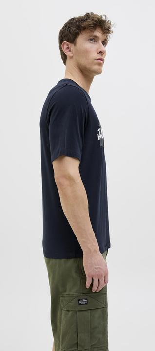 Actual product image Jack & Jones Jjhawaii Shape Tee Ss Crew Neck Ln (S)
