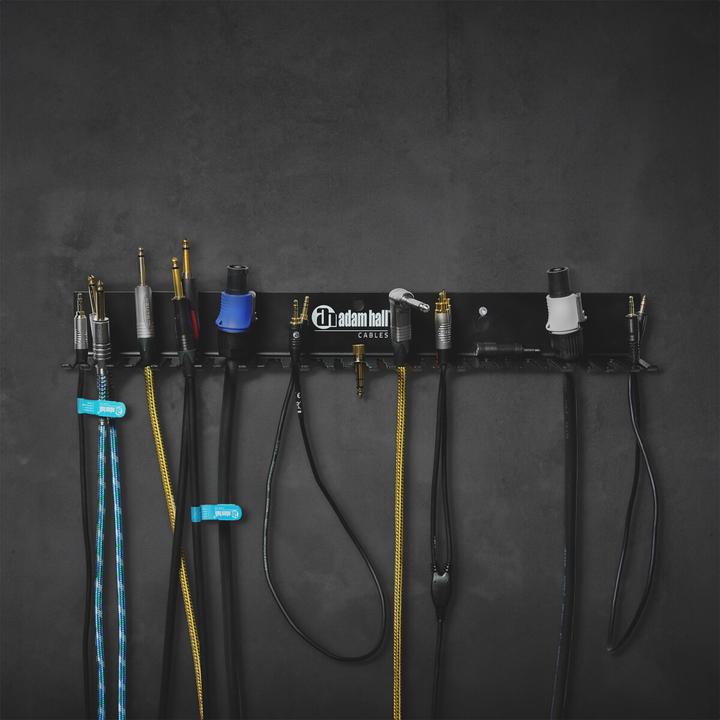 Produktbild Adam Hall CABLE HOLDER PRO - Kabelhalterung für Wand- oder Stativmontage mit 3/8" Gewinde (Stativadapter)