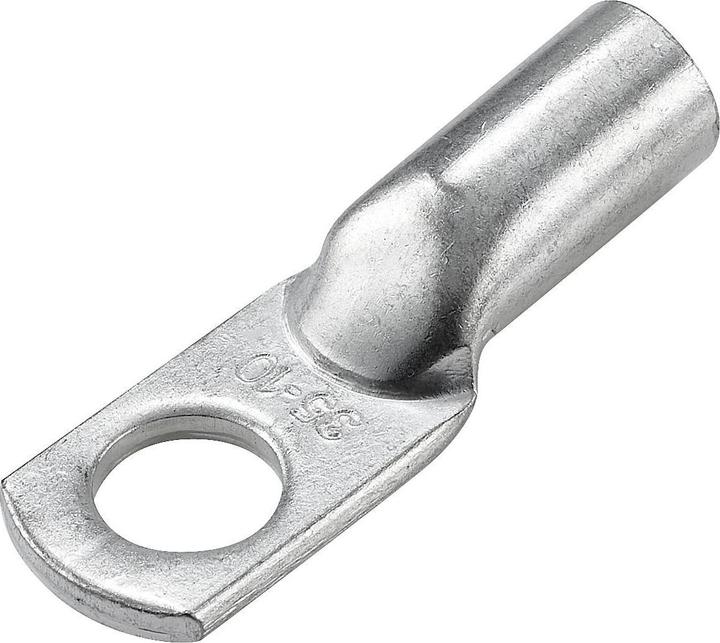 Tru Components TC-12885872 Rohrkabelschuh 180 ° M10 35 mm² Loch-Ø: 10 mm 1 St.