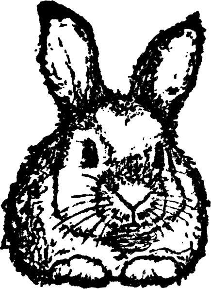 Produktbild Rayher Holzstempel "Häschen"