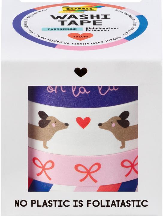Folia Washi-Tape Set Parisienne