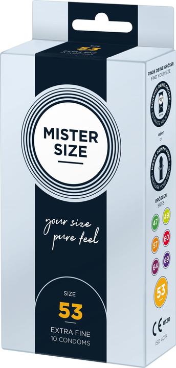 Image du produit Mister Size 53 (10 pcs)