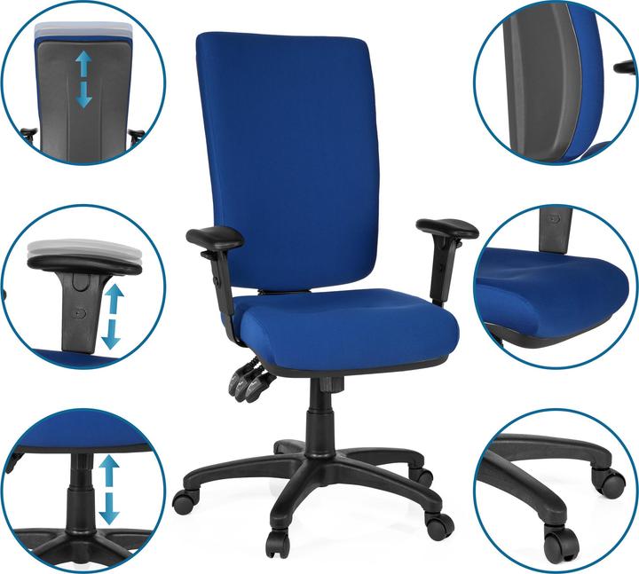 Immagine prodotto Hjh Office ZENIT HIGH (47 - 58 cm)