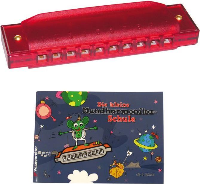 Productafbeelding 556 Buntes Mundharmonikaset (Harmonica, Diatonisch, C majeur)