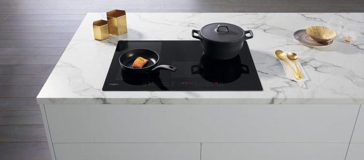 Actual product image Whirlpool WFS0377NE/IXL Inbouw Inductiekookplaat | 4 kookzones (77 cm, Induction hob)