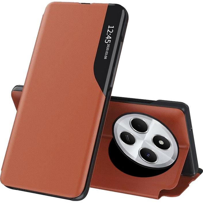 Techsuit - eFold Series - Xiaomi Redmi 14C / Poco C75 - Orange (Xiaomi Poco C75, Xiaomi Redmi 14C), Cover smartphone, Arancia