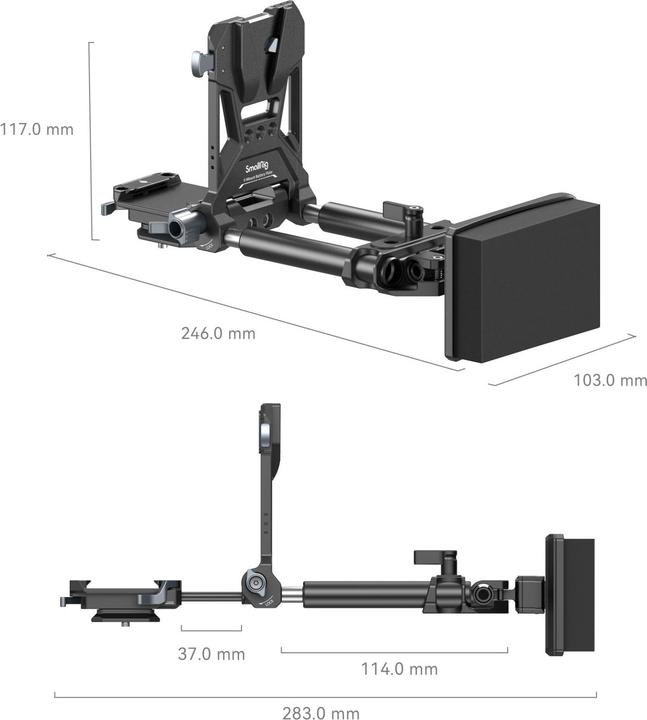 Actual product image SmallRig V-Mount Battery Mount Plate Kit (Advanced) 4063B