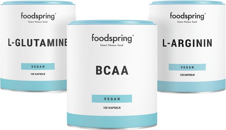 Actual product image Foodspring L-Glutamine (1 Piece, Capsules, 102 g)