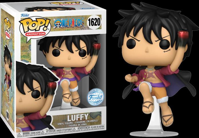 Image du produit Funko POP! One Piece Luffy (Uppercut) Métallique Exclusive