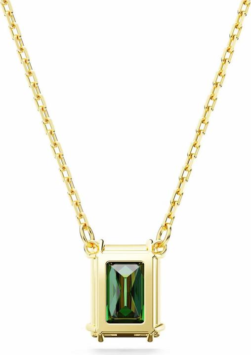 Image du produit Swarovski Matrix Collier Rectangle Vert Or (Métal Swarovski, 38 cm)