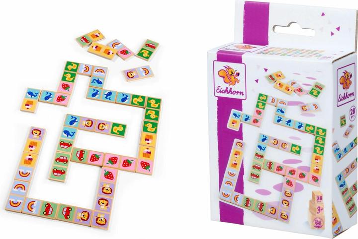 Actual product image Eichhorn EH Games Dominoes (German)