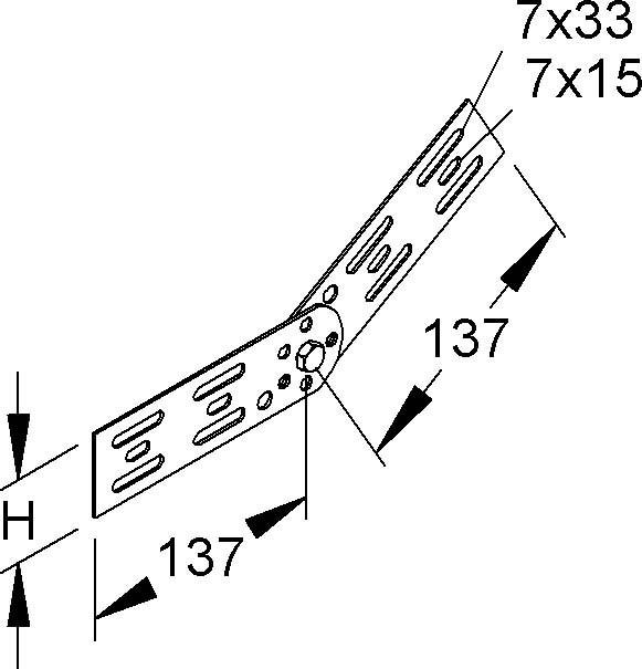 Produktbild Niedax Gelenk RGV 60 F