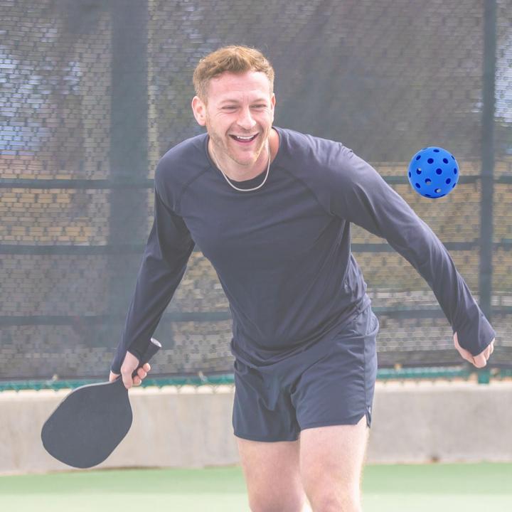 Actual product image Hermex 6-piece set Pickleball outdoor ball Pickleball ball Racket sports ball