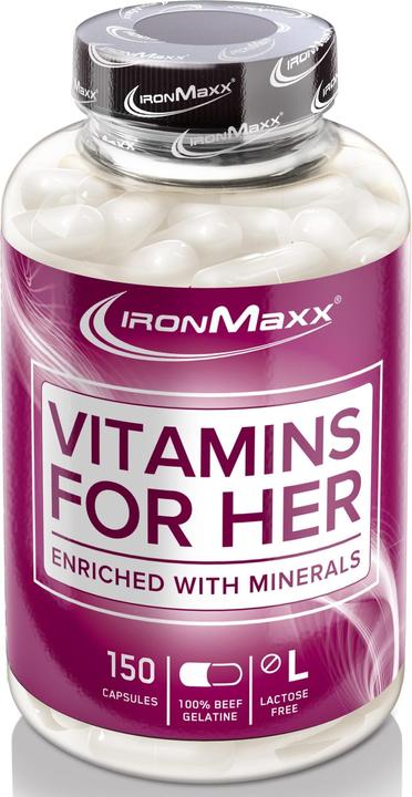 IronMaxx Vitamins For Her (150 Stück, Kapseln, 150 g)