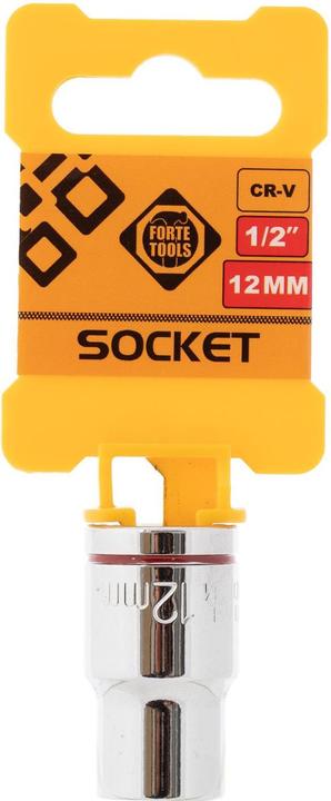 Produktbild Forte tools SOCKET 1/2 12MM (12 mm)