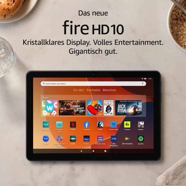 Actual product image Amazon Fire HD 10 (WLAN only, 10.10", 32 GB, Black)