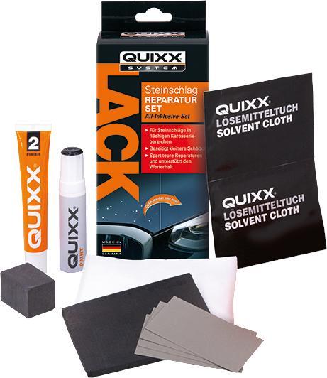 Quixx Paint stone chip repair set black