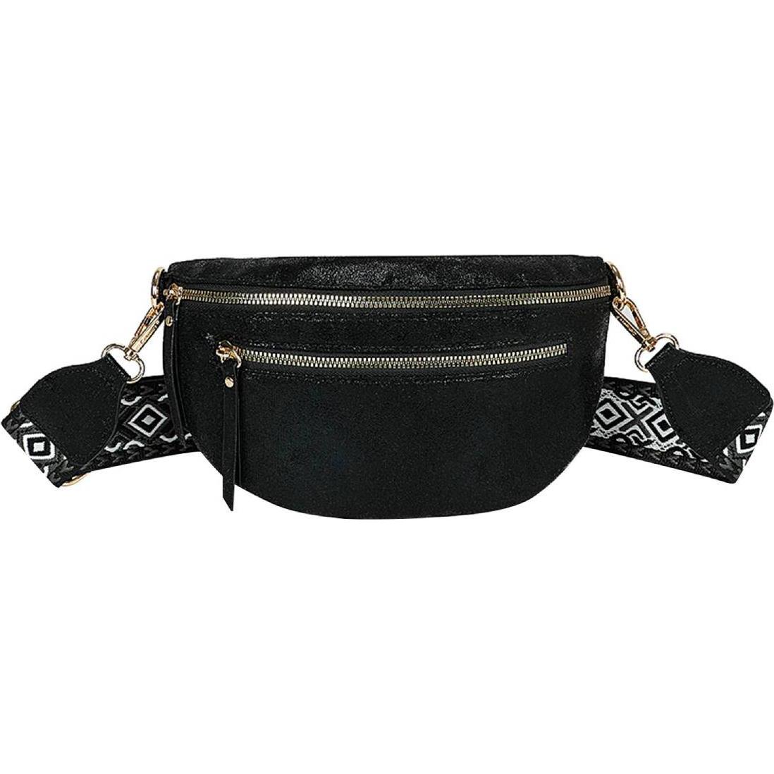 Gallantry, Bauchtasche, HB-19264-BK Bananentasche, Schwarz