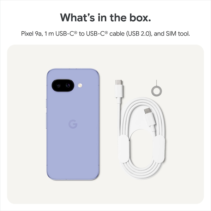 Image du produit Google Pixel 9a (128 Go, Frange, 6.30", SIM + eSIM, 48 Mpx, 5G)