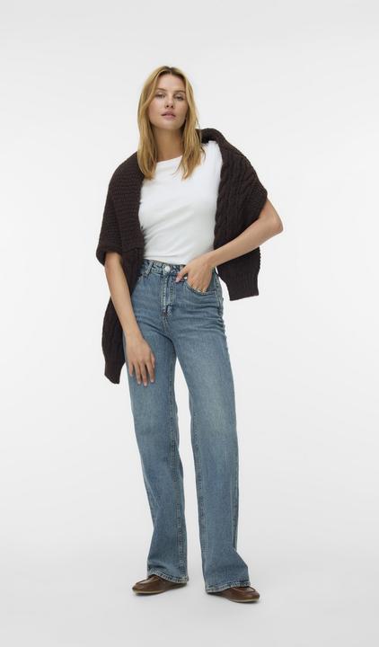 Actual product image Vero Moda VMTESSA Hohe Taille Weit geschnitten Jeans Weit geschnitten (W26/L30)