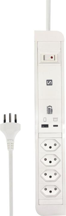 Produktbild Schönenberger PRINCIPIO+ USB AC 65W (4 x, Typ 13, 2 m)