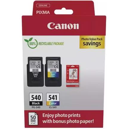 Canon, Cartucce, CL-541/PG-540 Multipack (Color, FC)