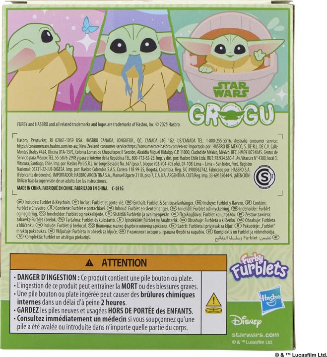 Productafbeelding Furby Furblet Star Wars Grogu Interactief Huisdier (7.50 cm)