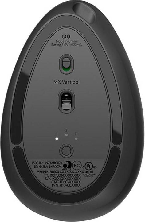 Actual product image Logitech MX Vertical (Wireless)