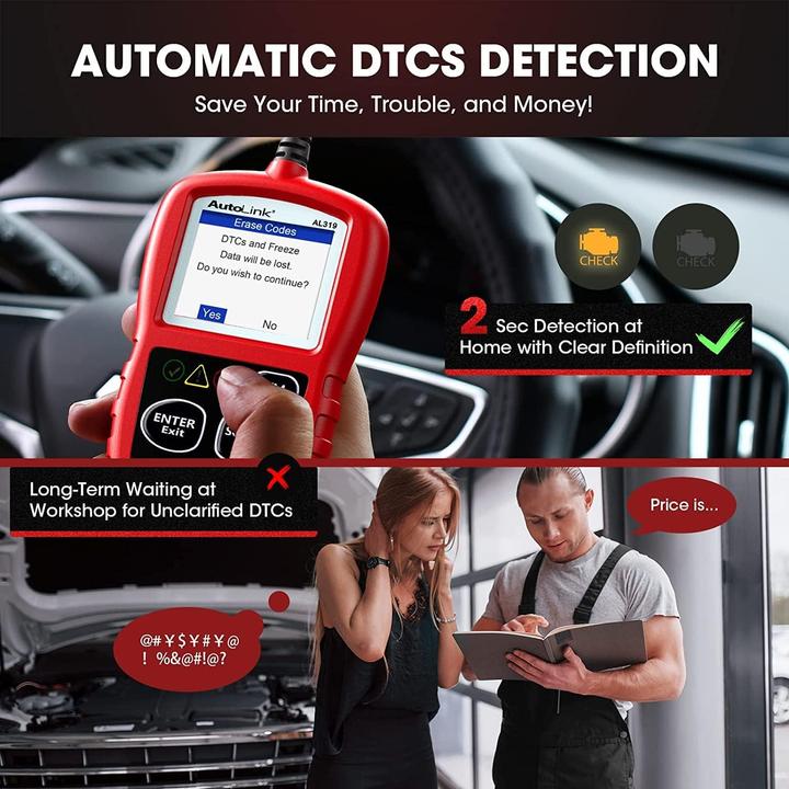 Produktbild Autel AL319 obd2