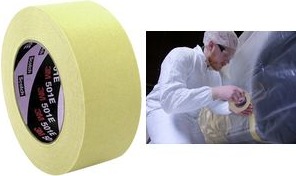 Produktbild 3M 501E Kreppklebeband, 48 mm x 50 m (48 mm)