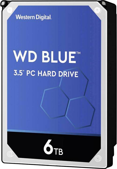 Productafbeelding WD Interne harde schijf 8,9 cm (3,5 inch) Blue™ 6 TB SATA III Bulk (6 TB, 3.5")