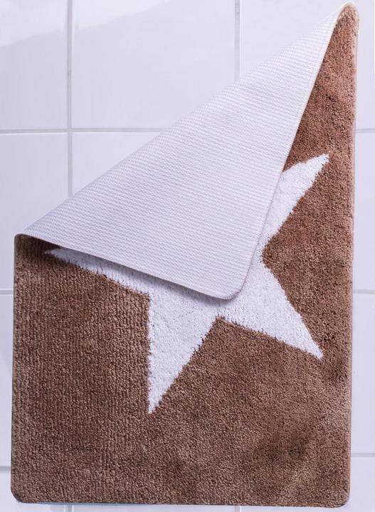 Produktbild Ridder Badteppich Star 60 x 90 cm, Blau/Weiss (60 x 90 cm)