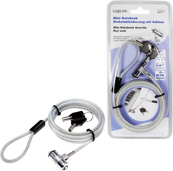 Immagine prodotto LogiLink Antifurto per notebook con serratura a combinazione