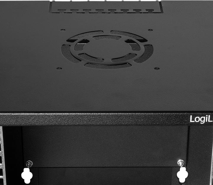 Actual product image LogiLink Canovate 10" SOHO wall-mounted enclosure (9 RU, 10 inch rack)